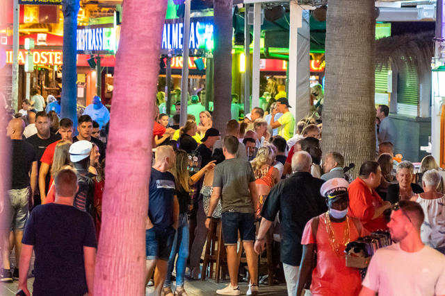 Corona Partys auf Mallorca
