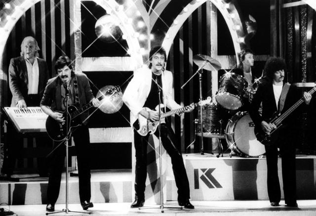 Die Puhdys bei einem Konzert im Jahr 1990. Die Puhdys bei einem Konzert im Jahr 1990.