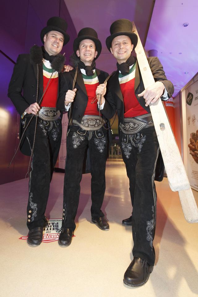 die Jungen Zillertaler 2016 auf der Seitenblicke Party