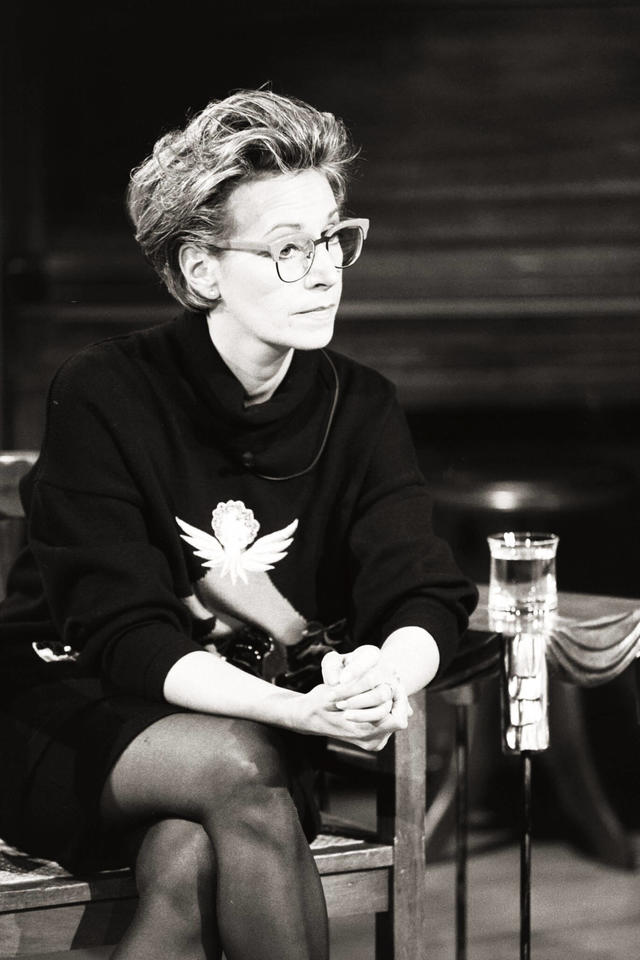 Ilona Christen 1992 TV-Talkshow Boulevard Bio