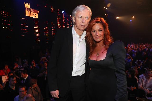 Uli Ferber und Schlager-Star Andrea Berg. Uli Ferber und Schlager-Star Andrea Berg.