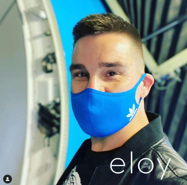 Eloy de Jong schickte einen Foto-Gruß an seine Fans. Eloy de Jong schickte einen Foto-Gruß an seine Fans.