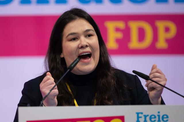 Franziska Brandmann, Vorsitzende der FDP-Nachwuchsorganisation Junge Liberale Franziska Brandmann, Vorsitzende der FDP-Nachwuchsorganisation Junge Liberale