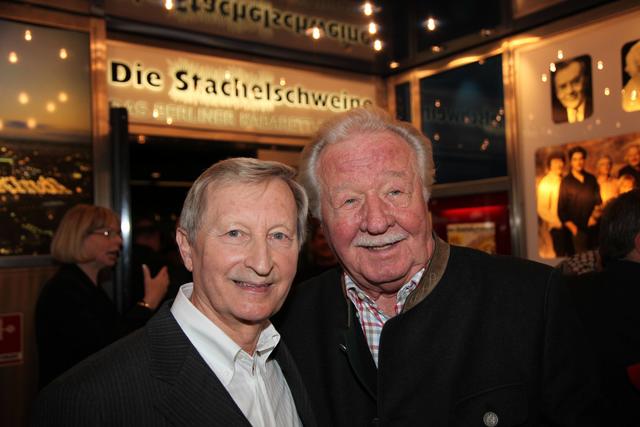 Wilfried Herbst mit Jochen Schroeder (v.l.n.r.) Die Stachelschweine, 2009