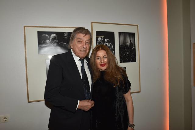 Bata Illic mit seiner Ehefrau Olga, 2017