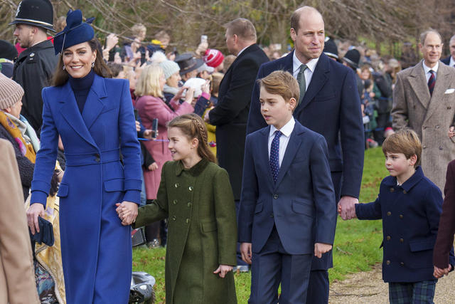 Prinz William und Prinzessin Kate mit den drei gemeinsamen Kindern