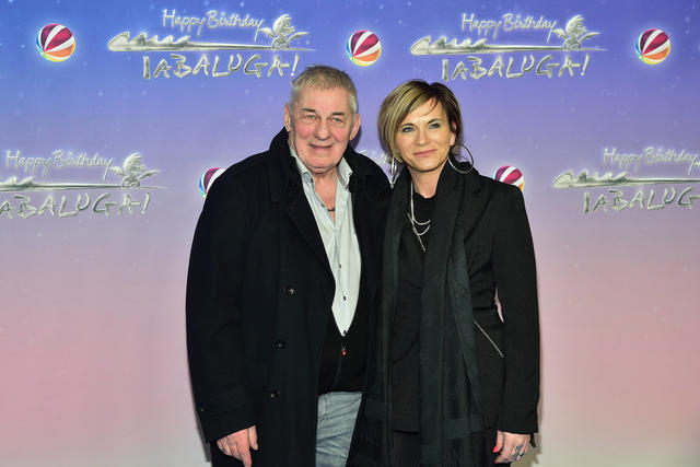 Heinz Hoenig mit Ehefrau Annika, 2023 Heinz Hoenig mit Ehefrau Annika, 2023