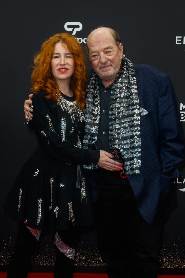 Ralph Siegel mit Frau Laura Ralph Siegel mit Frau Laura