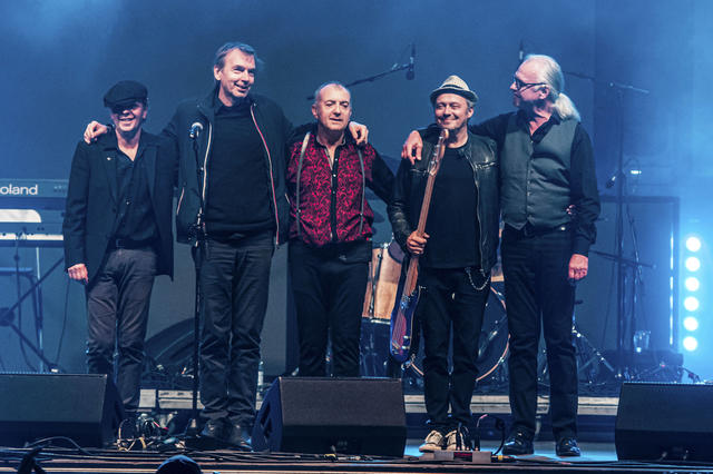 Jürgen Ehle, Andreas Kulle Dziuk, Andre Herzberg, Ingo York und Stefan Dohanetz von Pankow Jürgen Ehle, Andreas Kulle Dziuk, Andre Herzberg, Ingo York und Stefan Dohanetz von Pankow
