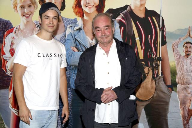 Louis Held und Martin Seifert bei der Preisverleihung von Gold und Platin DVDs für den Kinofilm Bibi & Tina