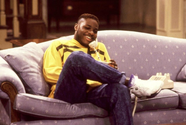 Malcolm-Jamal Warner in "The Cosby Show" Malcolm-Jamal Warner in "The Cosby Show"