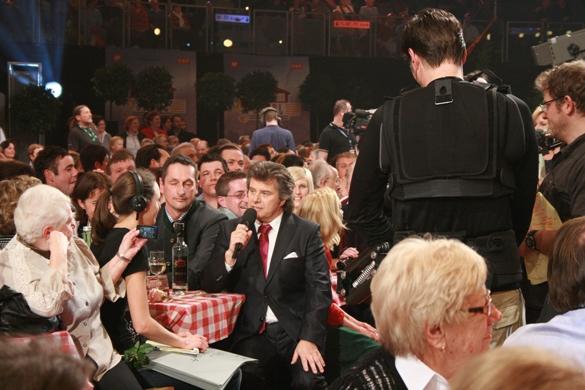 Andy Borg bei der Musikantenstadl Generalprobe in Salzburg! Musikantenstadl Generalprobe