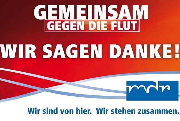 Das MDR Fernsehen stellt eine große Danksagung auf die Beine. Heute gibt es ein spektakuläres Programm! MDR Gegen die Flut