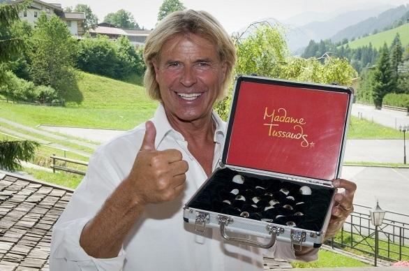 Hansi Hinterseer steht bald auch im Musikraum des Madame Taussauds Wien. Er freut sich auf sein Double aus Wachs. Hansi Hinterseer Madame Tussauds