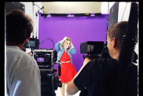 Beatrice Egli beim Videodreh zu "Jetzt und hier für immer"! Beatrice Egli Jetzt und hier für immer