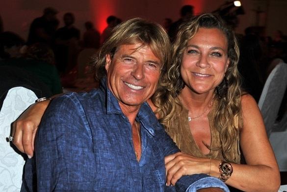Ein Herz und eine Seele und schon lange verheiratet: Hansi Hinterseer und seine Romana. Hansi Romana Hinterseer