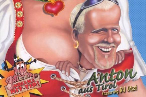 Hier fehlt noch die berühmte Häckelmütze! Eines von DJ Ötzis Markenzeichen... DJ Ötzi Anton aus Tirol