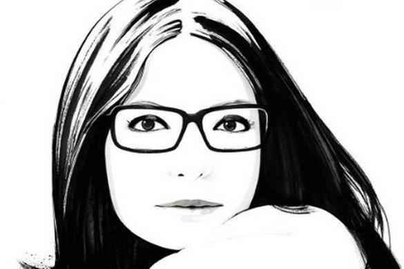 Nana Mouskouri Zeichnung