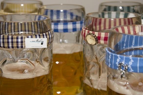 Die mei Maß! Bänder machen die Maß individuell. Oktoberfest mei Maß