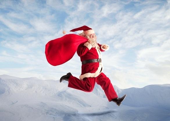 Der Nikolaus steht auf die Weihnachtslieder des Schlagers! Weihnachtliche Musik