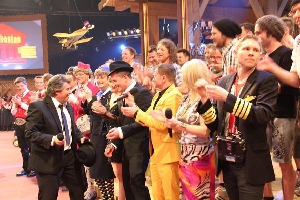 Andy Borg präsentierte den Musikantenstadl in Wiener Neustadt. Musikantenstadl Andy Borg