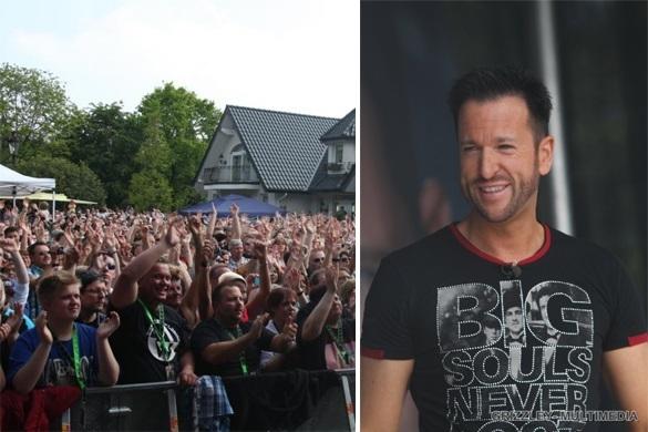 Die zahlreichen Fans freuten sich riesig ihren Star sehen zu können. Rund 3000 Menschen feierten mit dem Pop-Schlager-König. Wendler-Ranch Michael Wendler