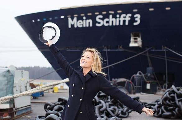 Helene Fischer wird Taufpatin eines Kreuzfahrtschiffes. Helene Fischer