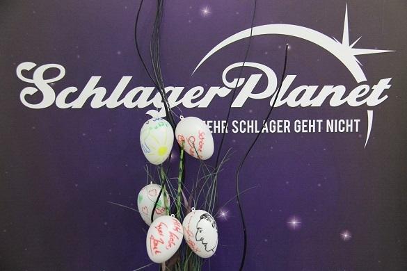 SchlagerPlanet Ostereier signiert