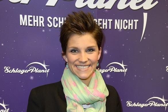 Anna-Maria Zimmermann war gestern bei der Schlager-Starparade in Magdeburg auch dabei. Anna-Maria Zimmermann