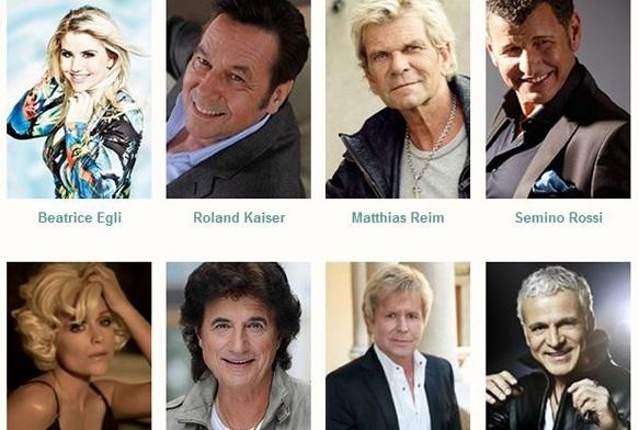 Diese Stars waren bei der großen Thüringen Schlager-Starparade in Erfurt. Schlager-Starparade 2014