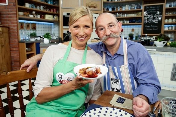 Andrea Kiewel wird heute Nachmittag bei Lichter! Lafer! Lecker! versuchen mit ihre Kochkünsten zu überzeugen. Andrea Kiewel bei Lichter! Lafer! Lecker! im ZDF