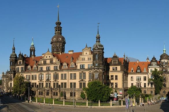 Eines der schönsten Schlösser in Sachsen - das Residenzschloss Dresden. Residenzschloss Dresden