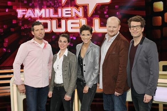Anna-Maria Zimmermann wird heute beim „Familien Duell – Prominenten Special“ auf RTL gegen Sänger Giovanni Zarrella antreten. Anna-Maria Zimmermann Familien Duell