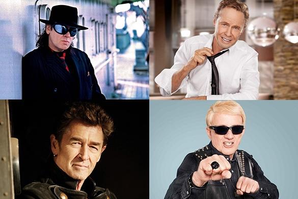 Diese vier Musiker sind in der Vorschlagliste und haben die Chance Deutschlands beste Männer zu werden. Deutschlands Beste Männer Schlagerstars