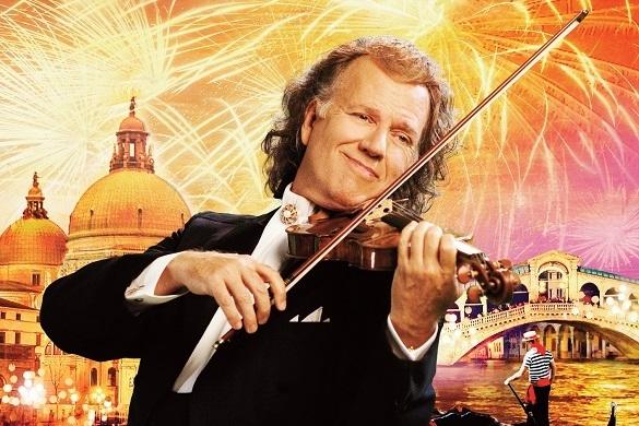 Mit seinem neuen Album drück der Künstler seine Liebe zu der Stadt Venedig aus. André Rieu Eine Nacht in Venedig