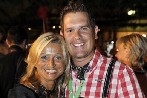 Peter Wackel und seine Frau Claudia sind schon seit vielen Jahren glücklich. Peter Wackel Frau