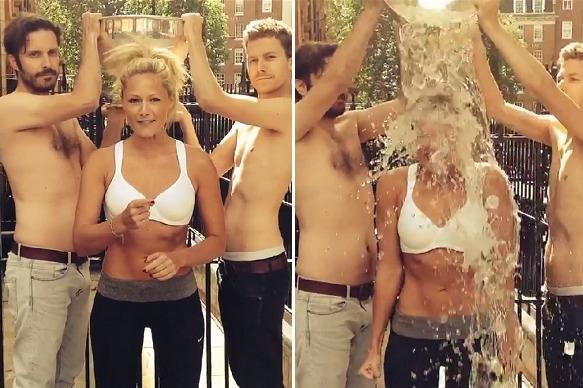 Helene Fischer Ice Bucket Challenge