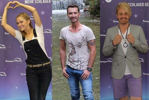 Linda Hesse, Florian Silbereisen und Ross Antony haben vor einem Auftritt ihre ganz speziellen Rituale. Ritual Schlagerstar Brauch