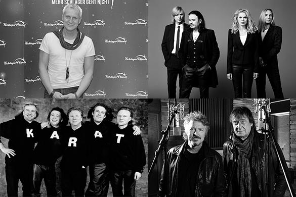 Bands wie Karussell, Karat, Silly und City prägten die Zeit der DDR-Bürger. Tag der Deutschen Einheit Schlager