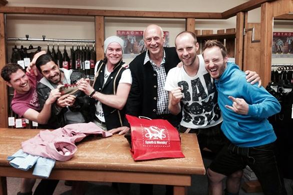 Gemeinsam mit der Firma Spieth & Wensky designten voXXclub nun ihren ganz eigenen Schuh. voXXclub Schuh Spieth & Wensky