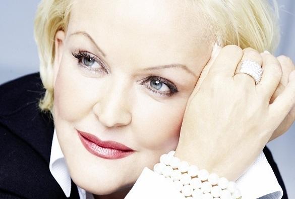 Angelika Milster ist stets top gestylt. Angelika Milster Styling Frisur