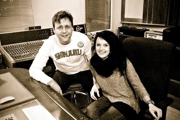 Jetzt starten sie richtig durch: Stereo Herz waren bereits im Tonstudio und haben die ersten Songs aufgenommen. Stereo Herz Album Studio