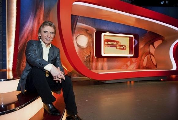 „Damals war´s“: MDR-Sendung wird 20 Jahre alt, Moderator Hartmut Schulze-Gerlach präsentiert die Sendung. Frank Zander
