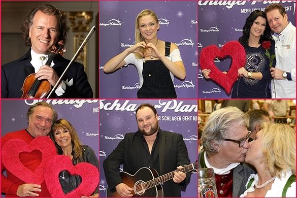 Liebe spielt im Schlager eine ganz große Rolle, jedoch nicht nur in der Musik, sondern auch in den heimischen Wohnzimmern. Valentinstag Schlagerstars