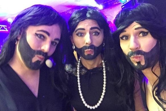 Die jungen Zillertaler Conchita Wurst