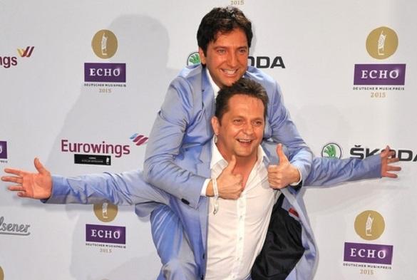 Fantasy waren für einen ECHO in der Kategorie Schlager nominiert. ECHO 2015 Roter Teppich Fantasy