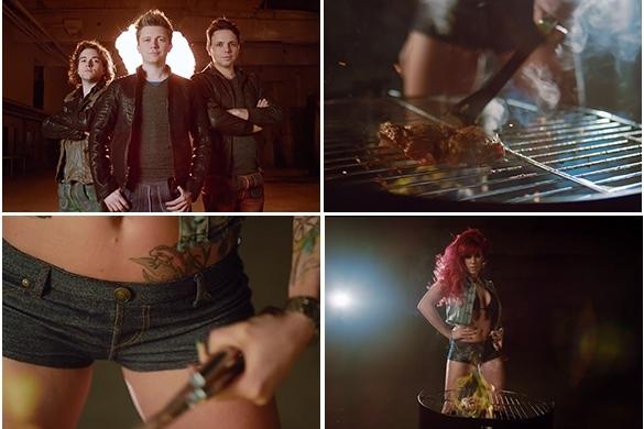 Die Dorfrocker veröffentlichen morgen ihr neues Album Holz. Videopremiere Dorfrocker Das Fleisch ist heiß