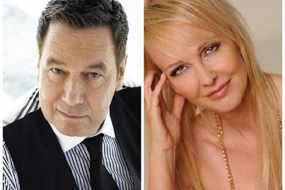 Kristina Bach schwärmte bei Talkmaster Markus Lanz über die Zusammenarbeit mit Roland Kaiser. Roland Kaiser Kristina Bach