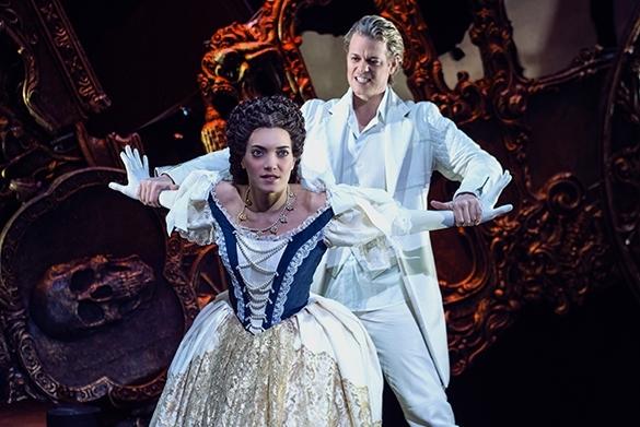In der gestrigen Aufführung gab Janne Marie Peters die Kaiserin Sissi. Elisabeth Musical München