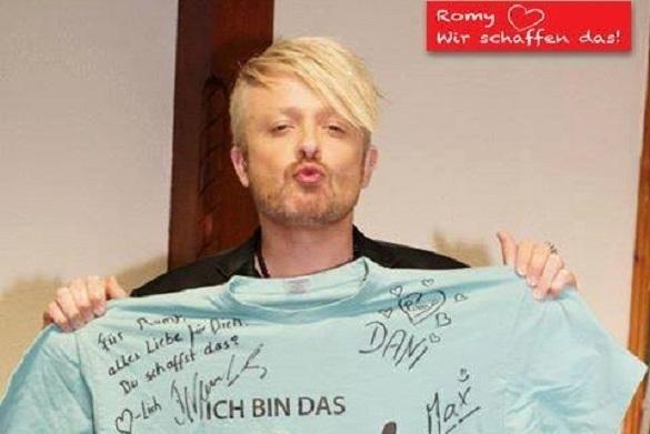 Ross Antony und auch Olaf Henning machen sich für die an Blutkrebs erkrankte Romy aus Stadtlohn stark. Sie fordern auf ihren Facebook-Seiten zur Typisierung auf. Romy Typisierung Antony Henning